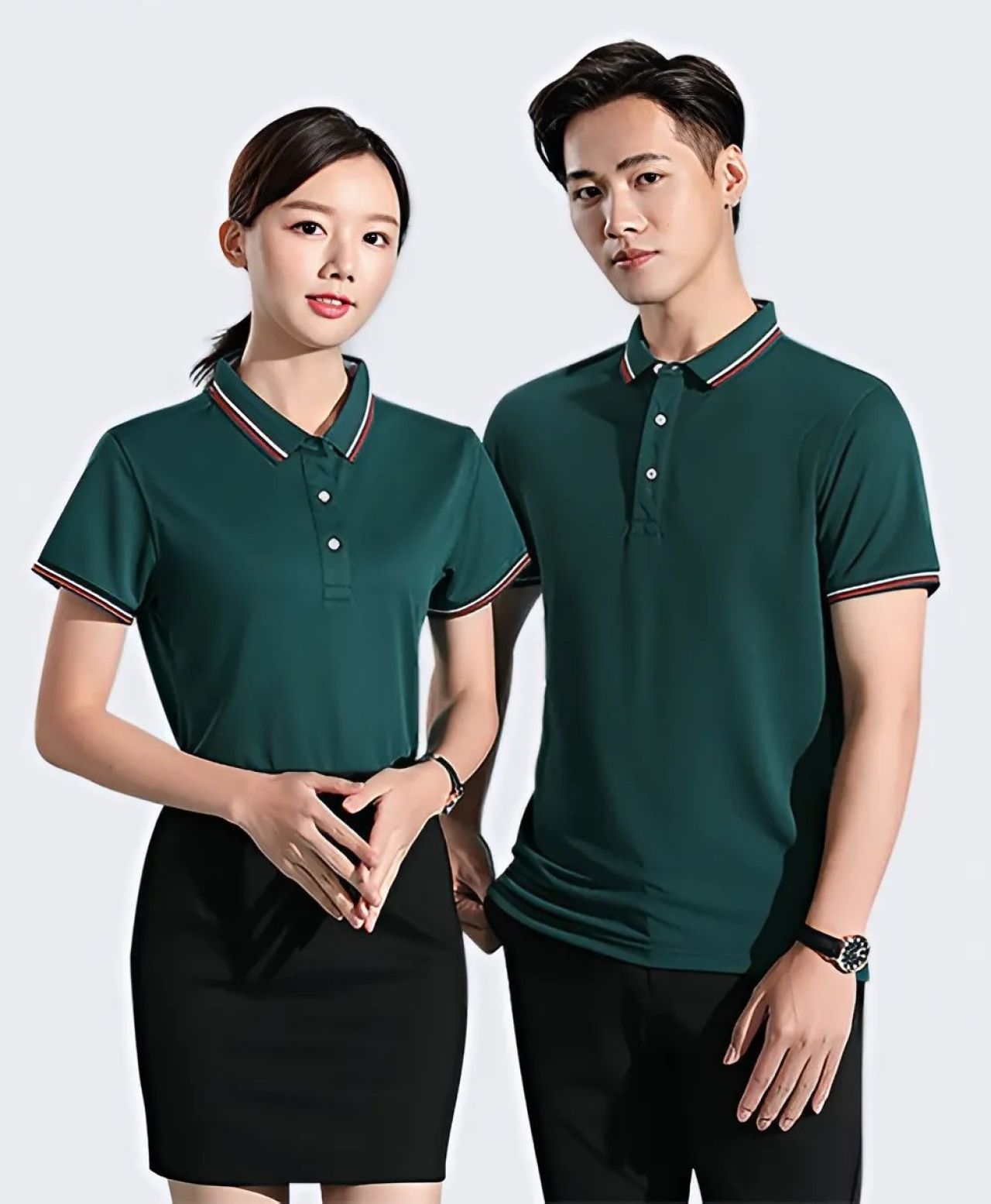 Áo Polo Xanh Lá Năng Động